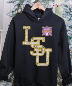 Official lSU Teams Players Names 2023 National Champions Logo Shirt