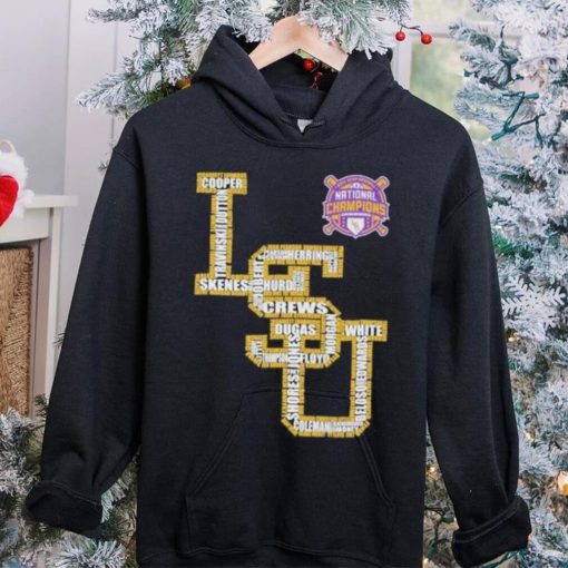 Official lSU Teams Players Names 2023 National Champions Logo Shirt