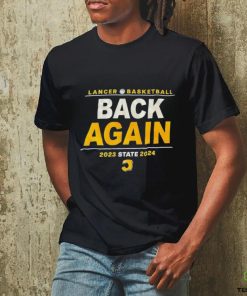 Official lancer Basketball Back Again 2023 State 2024 Shirt