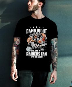 Official las Vegas Raiders Nation Damn Right Raiders Shirt