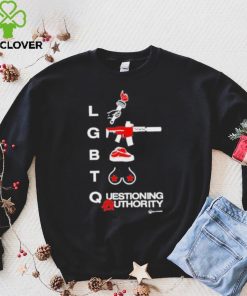 Official lgbtq Questioning Authority Tee Shirt