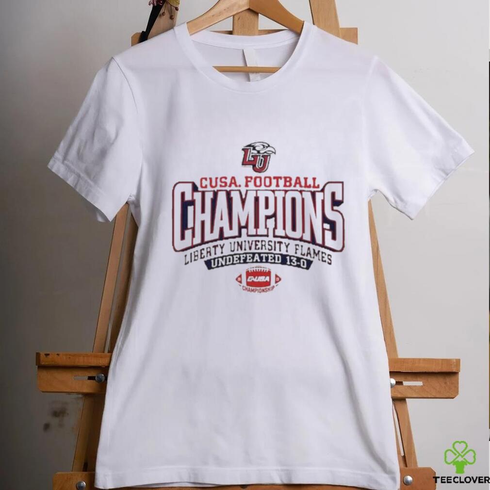 Official liberty Flames 2023 C Usa Football Conference Champions T Shirt Official liberty Flames 2023 C Usa Football Conference Champions T Shirt