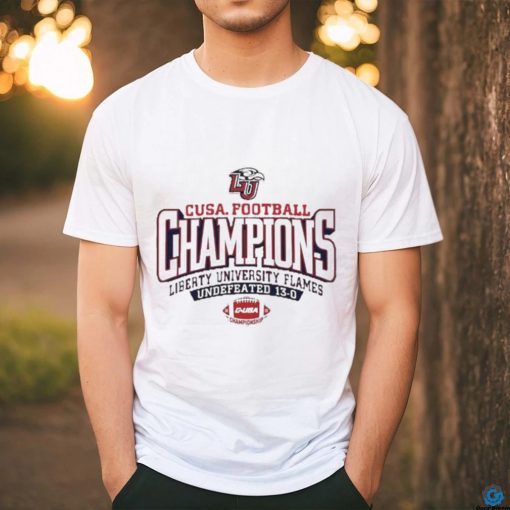 Official liberty Flames 2023 C Usa Football Conference Champions T Shirt
