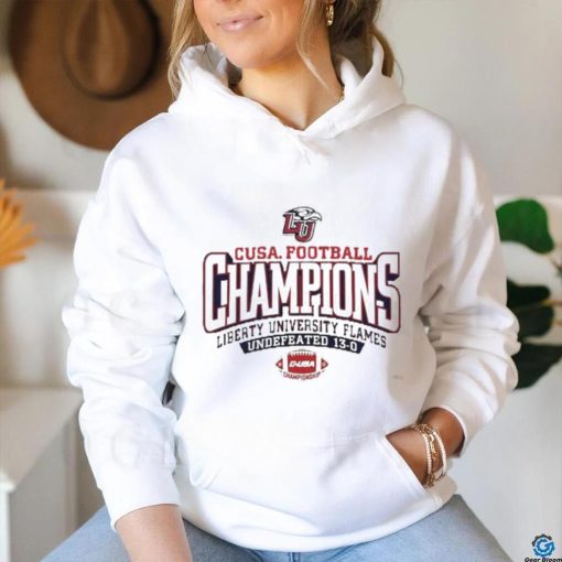 Official liberty Flames 2023 C Usa Football Conference Champions T Shirt