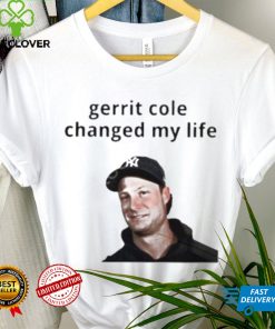 Official liv gerrit cole changed my life shirt