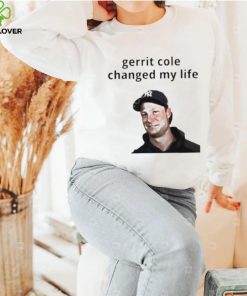 Official liv gerrit cole changed my life shirt