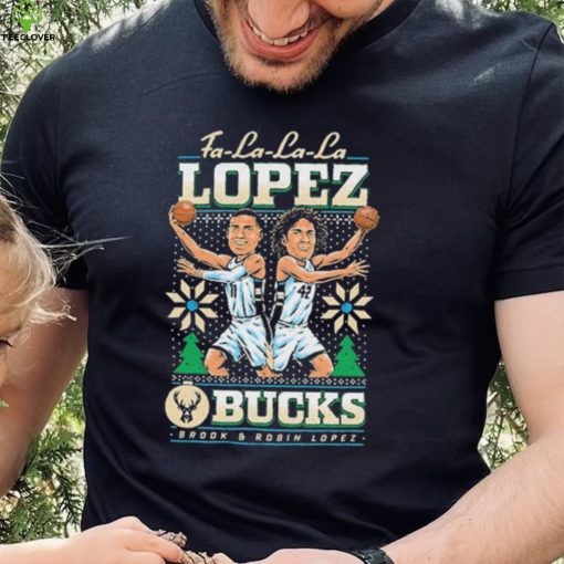 Official lopez Brothers Brook And Robin Lopez Milwaukee Bucks Shirt