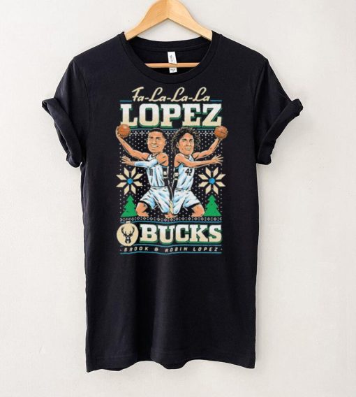 Official lopez Brothers Brook And Robin Lopez Milwaukee Bucks Shirt