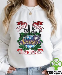 Official los Angeles Sparks Back To Back Champs T Shirt