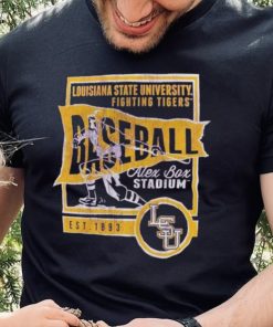 Official louisiana State University Baseball Flag 1993 Vintage Shirt