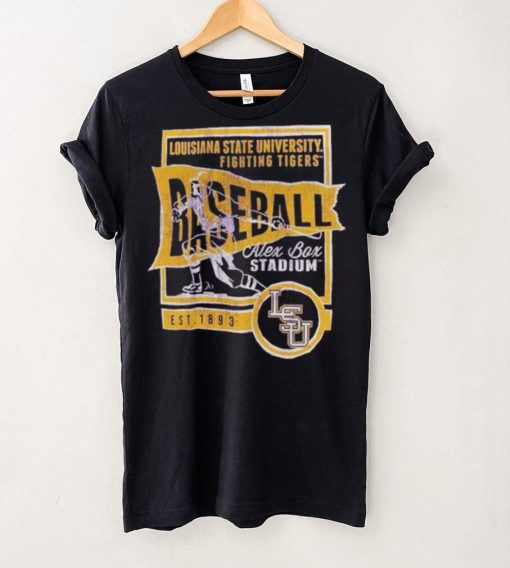 Official louisiana State University Baseball Flag 1993 Vintage Shirt