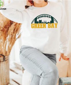 Official love City Green Bay Football Skyline T Shirt