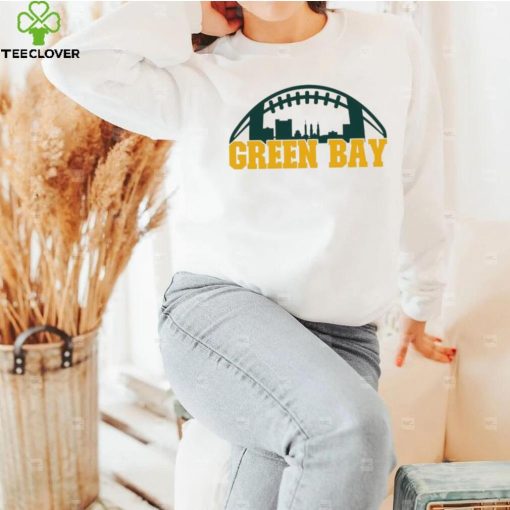 Official love City Green Bay Football Skyline T Shirt