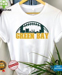 Official love City Green Bay Football Skyline T Shirt