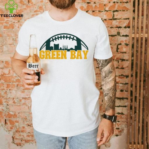 Official love City Green Bay Football Skyline T Shirt