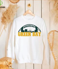 Official love City Green Bay Football Skyline T Shirt