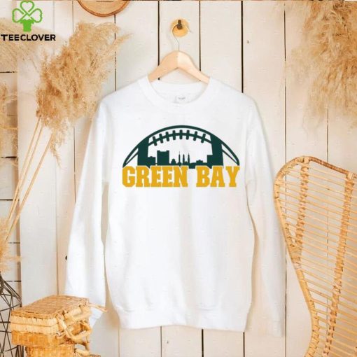 Official love City Green Bay Football Skyline T Shirt