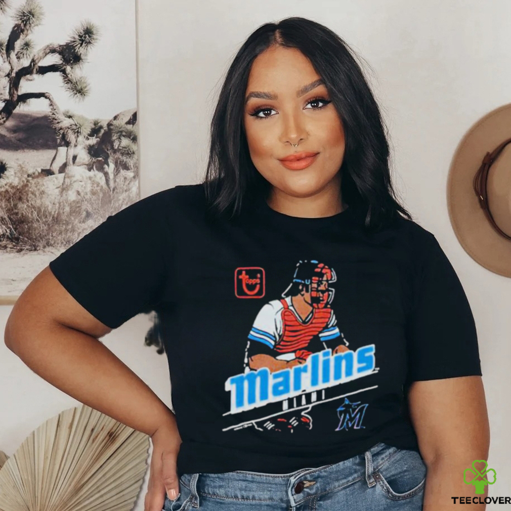 Mlb X Topps Miami Marlins Shirt