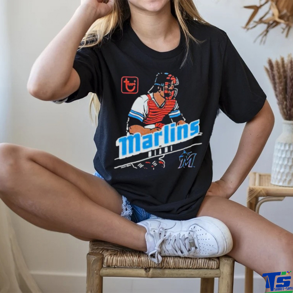 Mlb X Topps Miami Marlins Shirt