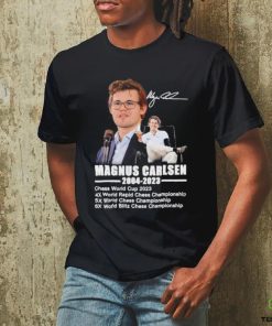 Official magnus Carlsen 2004 2023 Championship Shirt