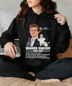 Official magnus Carlsen 2004 2023 Championship Shirt
