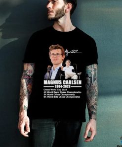 Official magnus Carlsen 2004 2023 Championship Shirt