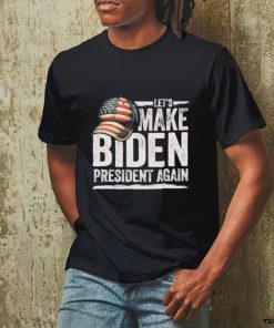 Official make Biden President Again – Patriotic American Flag Cap Shirt