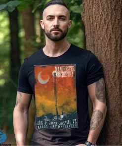 Official manchester Orchestra Aug 8 2023 Moody Amphitheater Austin, TX Poster Shirt