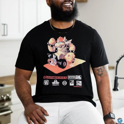 Official mariokart Bowser Oil Shirt