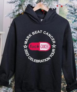 Official mark Beat Cancer 2023 Celebration Tour Fuck Cancer Tee Shirt