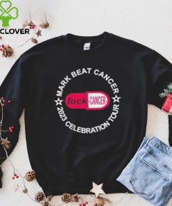 Official mark Beat Cancer 2023 Celebration Tour Fuck Cancer Tee Shirt