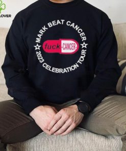 Official mark Beat Cancer 2023 Celebration Tour Fuck Cancer Tee Shirt