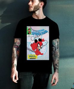 Official marvel Disney 100 Variant Cover Mickey The Amazing Spider Man Unisex T Shirt