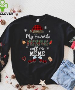 Official mb My Favorite People Call Me Meme Thanksgiving Christmas Sweater Shirt