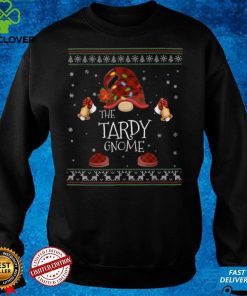 Official mb Tardy Gnome Buffalo Plaid Christmas Light Ugly Style T Shirt