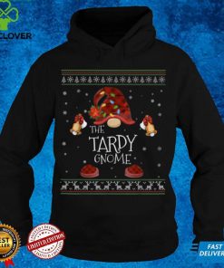 Official mb Tardy Gnome Buffalo Plaid Christmas Light Ugly Style T Shirt