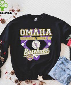 Official men’S College World Series 2023 Lsu Tigers Omaha Summer Home Of Baseball shirt