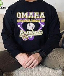 Official men’S College World Series 2023 Lsu Tigers Omaha Summer Home Of Baseball shirt
