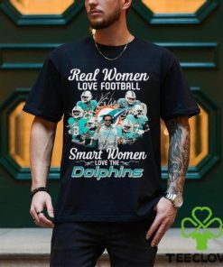 Official miami dolphins real women love football smart women love the miami dolphins hoodie, sweater, longsleeve, shirt v-neck, t-shirt