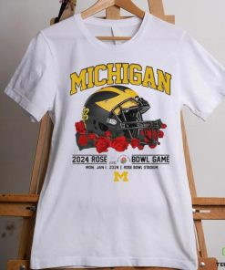 Official michigan 2024 Rose Bwl Game Shirt