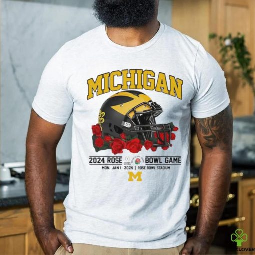 Official michigan 2024 Rose Bwl Game Shirt