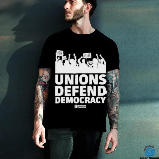 Official michigan Afl Cio Unions Defend Democracy Shirt