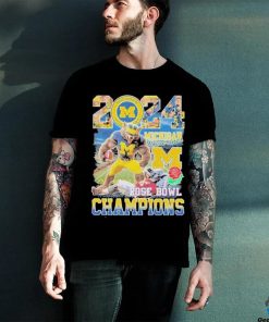 Official michigan Beat Alabama 2024 Rose Bowl Champions Shirt