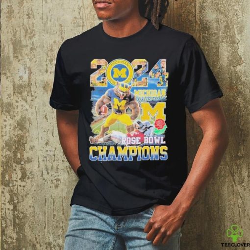 Official michigan Beat Alabama 2024 Rose Bowl Champions Shirt