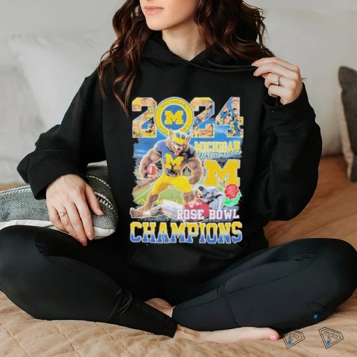 Official michigan Beat Alabama 2024 Rose Bowl Champions Shirt