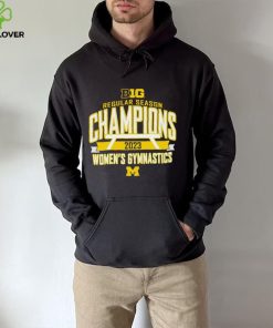 Official michigan Wolverines 2023 Big Ten Women’s Gymnastics Regular Season Champions shirt