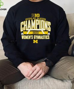 Official michigan Wolverines 2023 Big Ten Women’s Gymnastics Regular Season Champions shirt