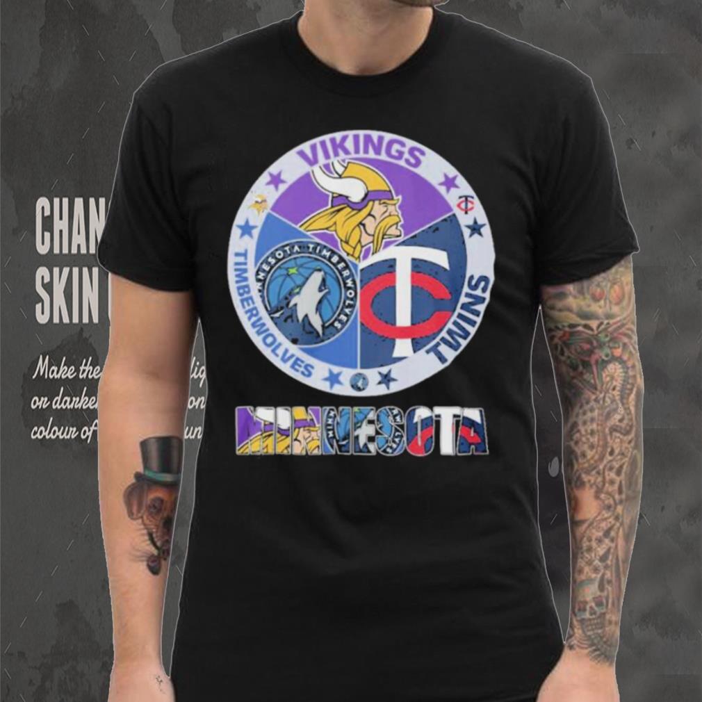 Official minnesota Vikings Twins And Timberwolves City Champions Shirt Official minnesota Vikings Twins And Timberwolves City Champions Shirt