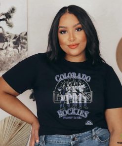 Official mlb Colorado rockies dressed to kill shirt