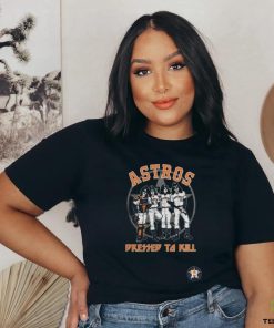 Official mlb houston astros dressed to kill shirt
